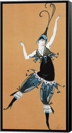 Framed de Feure Deco 2 Print