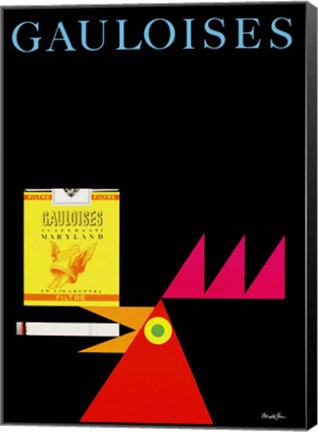 Framed Gauloises Print