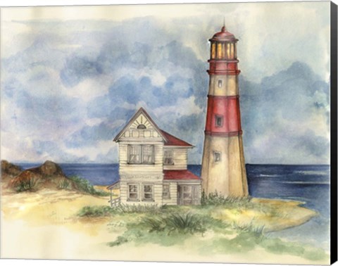 Framed Lighthouse 2 Print