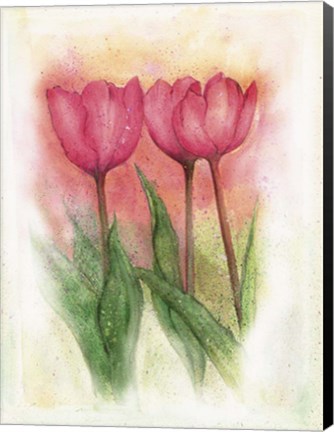 Framed Tulipas 3 Print