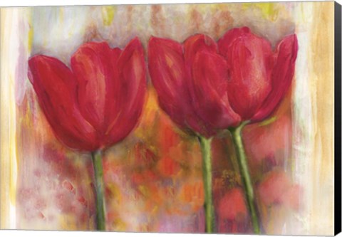 Framed Tulips Print