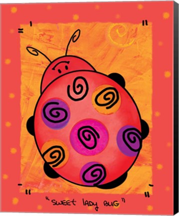 Framed Bug 1 Print
