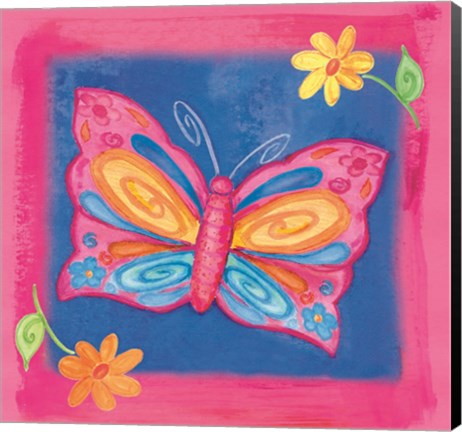 Framed Butterfly 4 Print
