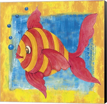 Framed Fish 1 Print