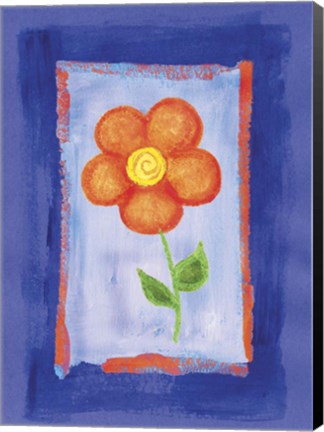 Framed Flower 1 Print