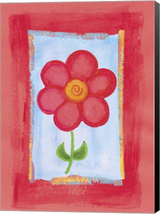 Framed Flower 2 Print