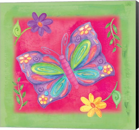 Framed Butterfly 2 Print