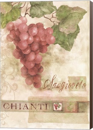 Framed Chianti Sangioveto 2 Print