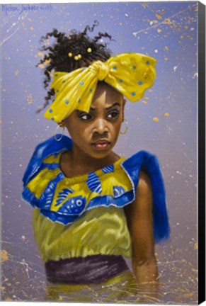 Framed Yellow Box Print