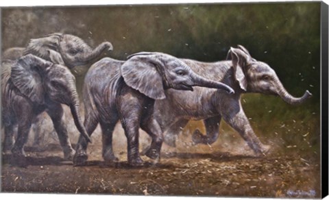Framed On the Run Print