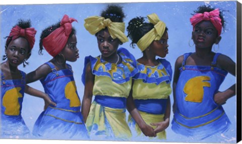 Framed Girls Print