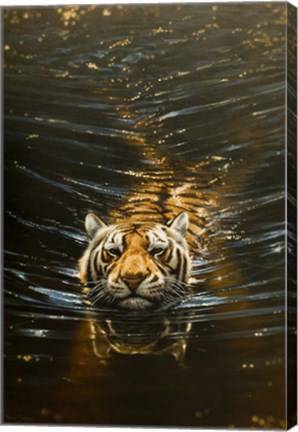 Framed Silent Pursuit Print