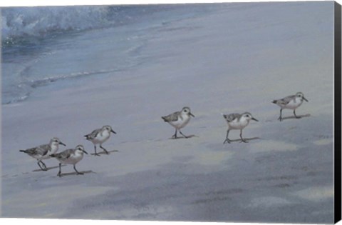 Framed Beach Combers Detail Print