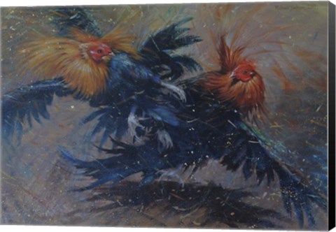 Framed Fowl Play Print
