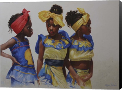 Framed Girl Power Print