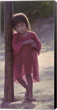 Framed Ashaninka Girl Print