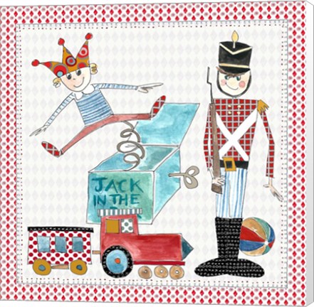Framed Tin Soldier - Square Print