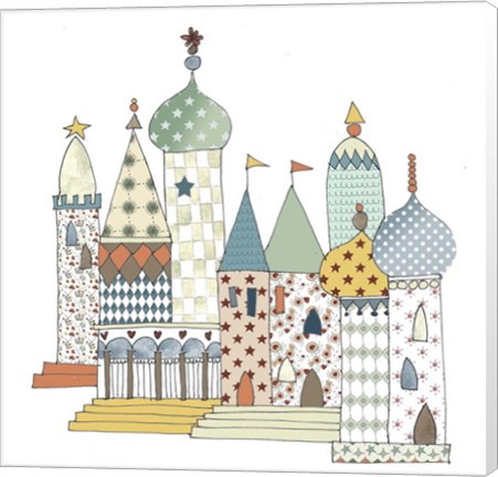 Framed Aladin&#39;s Palace Print