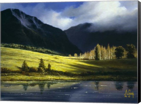 Framed Peak of Sunshine Print