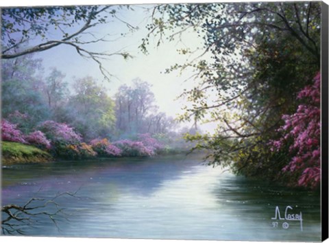 Framed Spring Colors Print