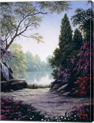 Framed Still Waters Print