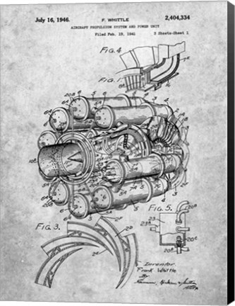 Framed Aircraft Propulsion System and Power Unit Patent Print