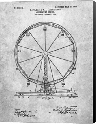 Framed Amusement Device Print
