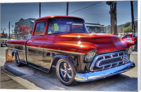 Framed Pick Up Truck Print