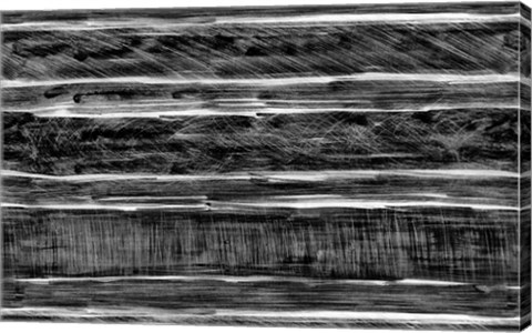 Framed White Lines Print