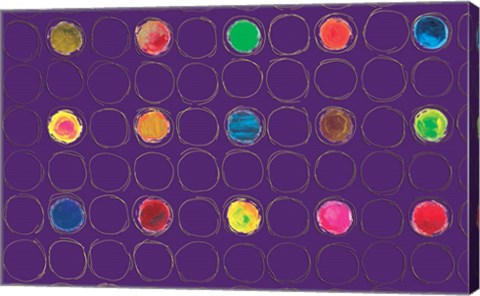 Framed Circles Print