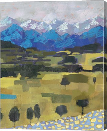 Framed Alpine Impression I Print