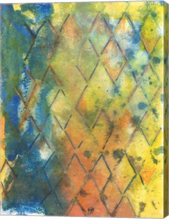 Framed Spring Lattice II Print