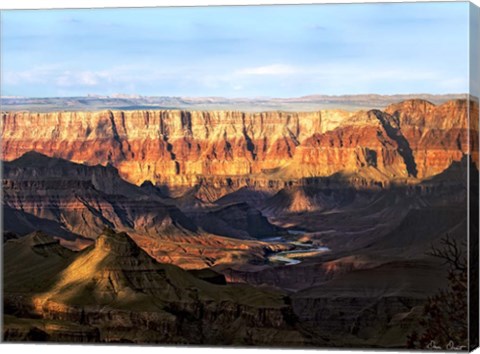 Framed Canyon View II Print