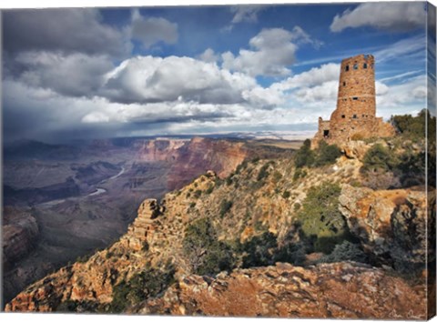 Framed Canyon View VII Print