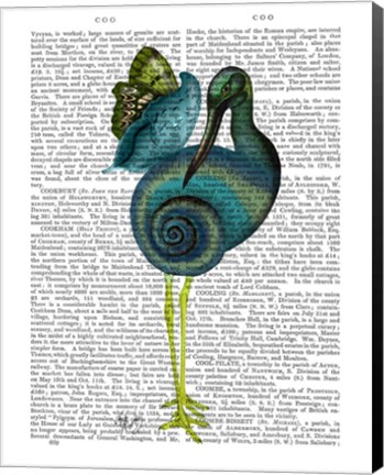 Framed Snail Bird Print