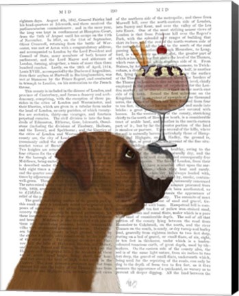 Framed Boxer Ice Cream Print