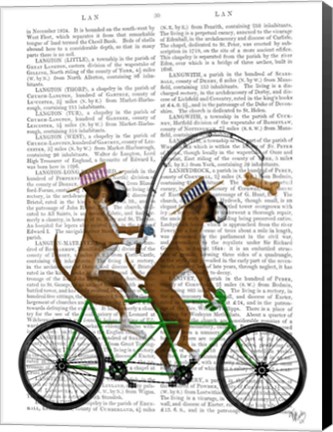 Framed Boxer Tandem Print