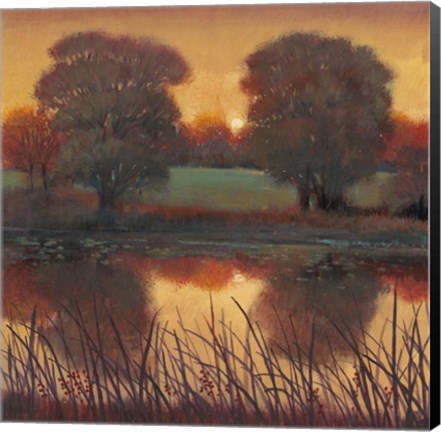 Framed Early Evening II Print