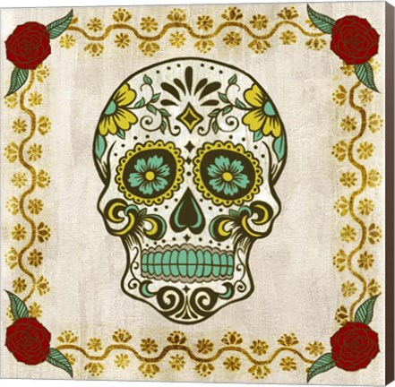 Framed Day of the Dead IV Print