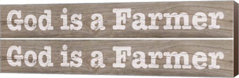 Framed Farm Sign 2-up II Print