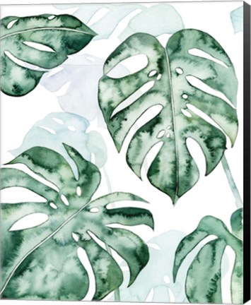 Framed Split Leaf I Print