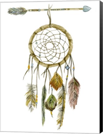 Framed Dreamcatchers I Print