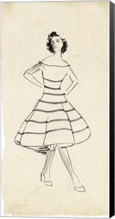 Framed Fashion Glimpse II Print