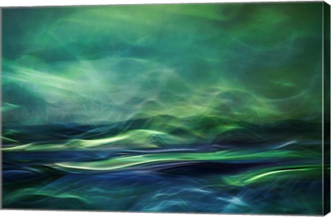 Framed Northern Lights Print