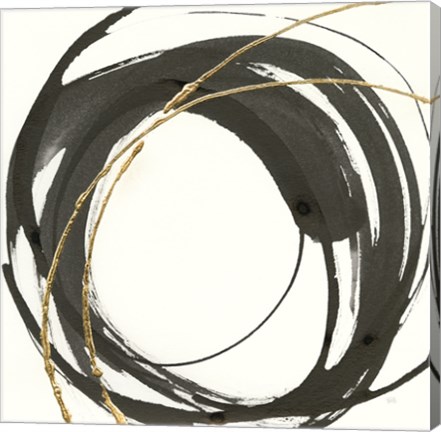 Framed Gilded Enso IV Print