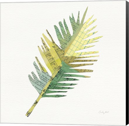 Framed Tropical Fun Palms I Print