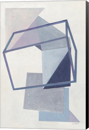 Framed Paper Trail III Print