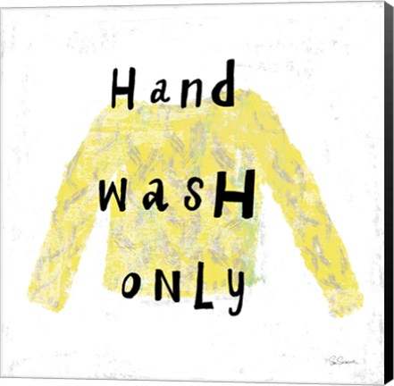 Framed Laundry Rules IV Print