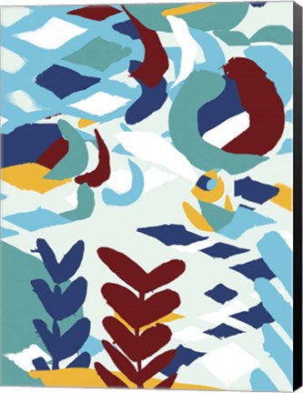 Framed Folk II Print