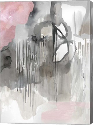 Framed Muted Abstract Print